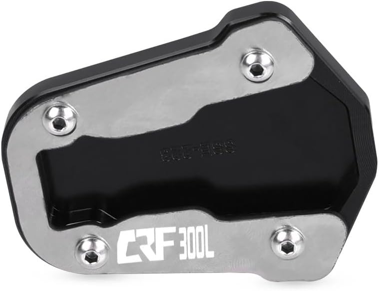 Motorcycle Foot Plate Pad for CRF 300L CRF300L CRF300 Rally 2021 2022 2023 Motorcycle Side Stand Enlarger Sled Sidestand Kickstand Foot Pads Support