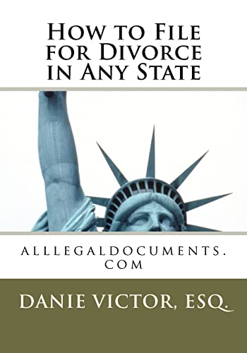 How to File for Divorce in any State: alllegaldocuments.com