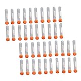 Baluue 15 Ml Zentrifugenröhrchen 100 Stück Mit Schraubverschluss Transparent Hohe Temperaturbeständigkeit Für Laboranwendungen Und Biochemische Tests
