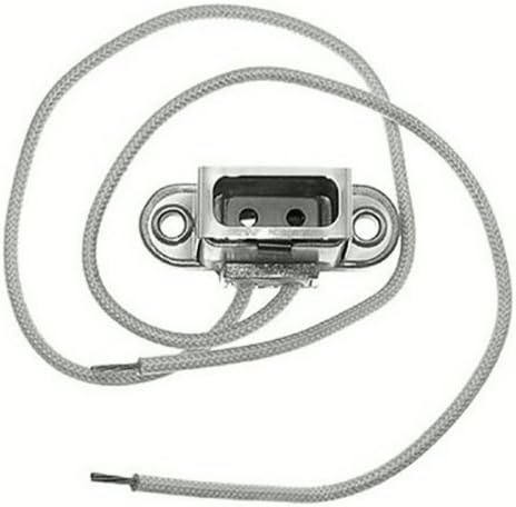 SYLVANIA 69006 - TP22 XL - Ceramic Steatite Socket - Die Cast Aluminum Housing - 36 In. Leads - 16 AWG - 300 Deg. C - Use with Halogen Lamps