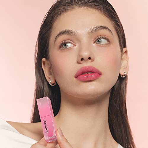 Dasique Juicy Dew Tint (03 Pink Guava) | Long-Wearing Glossy Lip Stain, Non-Sticky | Vegan, Cruelty-Free #TOP1