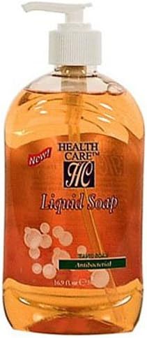 GREAT LAKES WHOLESALE GLW Tricare 15 Ounce Regular Antibacterial Liquid Soap 15 oz. Orange
