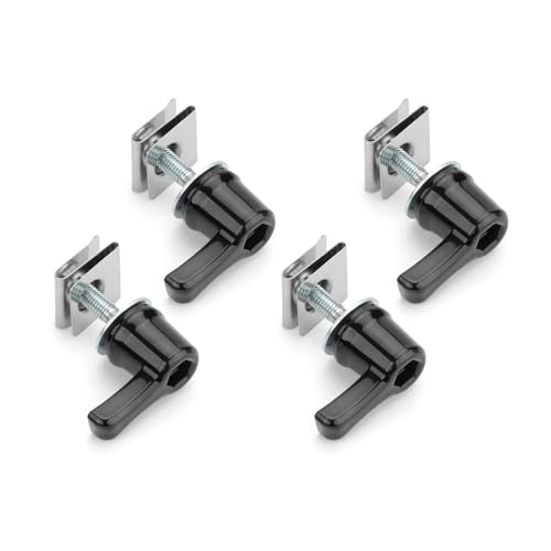 Kit de quincaillerie pour sacoche de selle Harley Touring Softail 1992-2024 noir