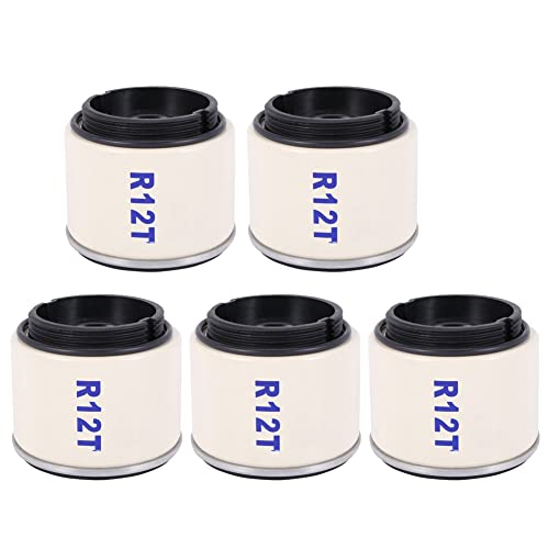 Filtre R12T séparateur eau carburant complet pour moteur 40R 120AT S3240 NPT ZG1/4-19 (Lot de 5)