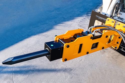 MIVA Skid Steer Hydraulic Breaker Attachment