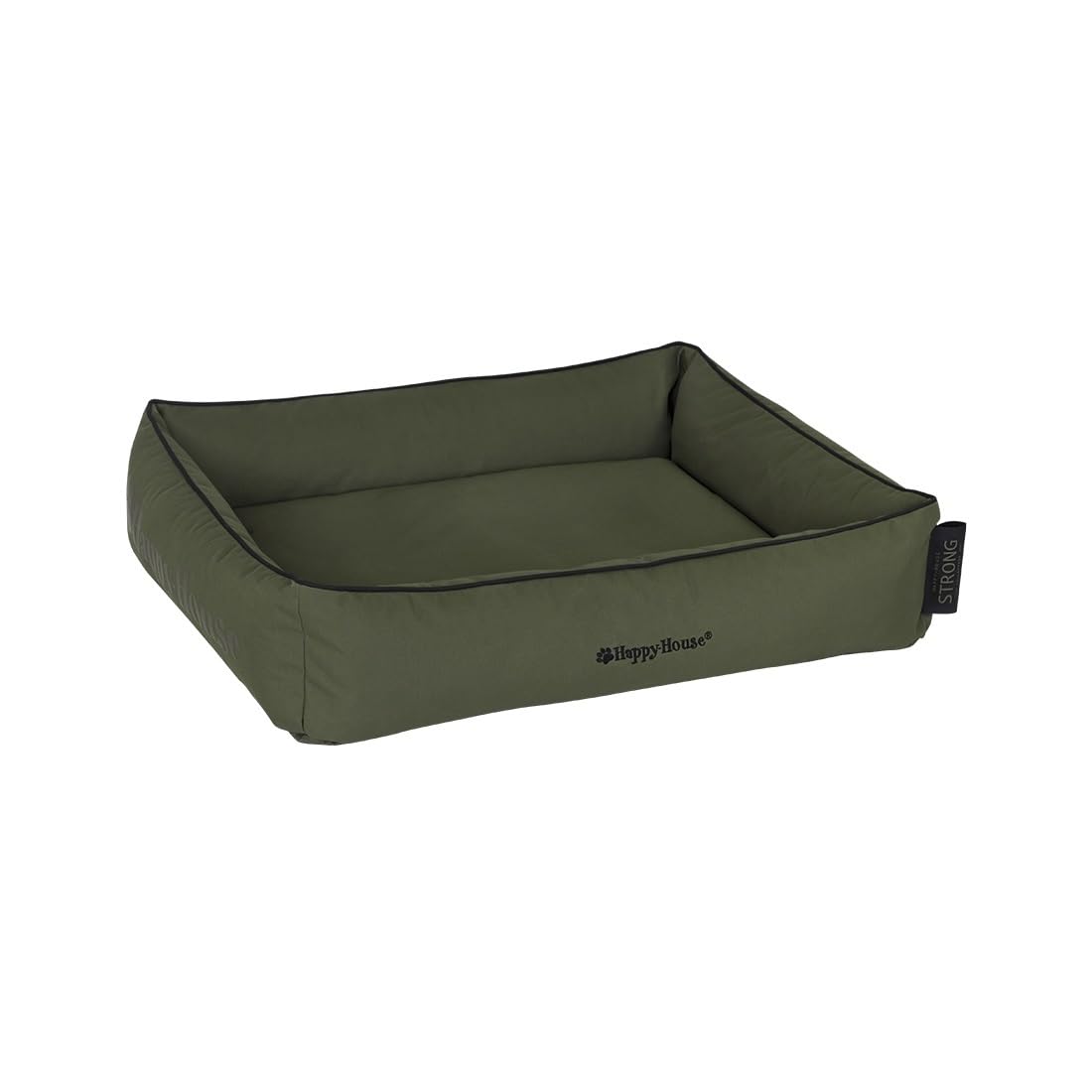 Panier rectangulaire Solide Happy-House S vert foncé contre l'affaissement du lit
