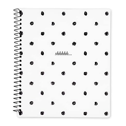 Steel Mill & Co Password Book with Alphabetical Tabs, 120 Page Password Keeper for Office or Home, Spiral Notebook Organizer for Internet Login Website Username Password, Black Scribble Dots