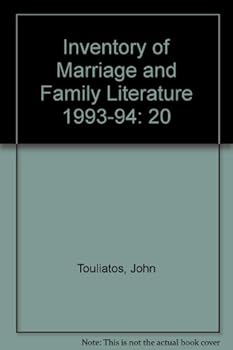 Hardcover Inventory of Marriage and Family Literature Book