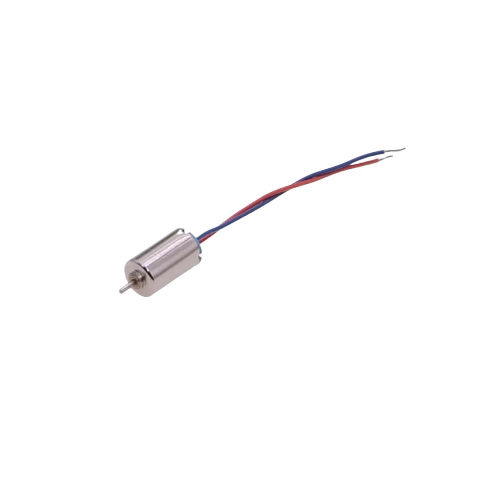 Motore coreless, unità DC 3.7 Volt 612 filo rosso blu | Accessorio motore per drone e aeromodello quadricottero