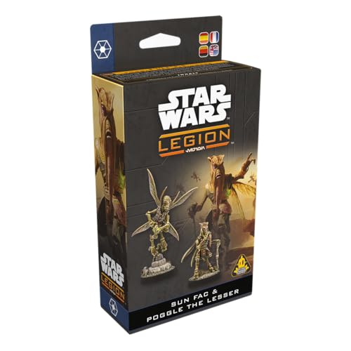 Star Wars Legión Sun Fac Poggle expansión juego miniaturas 2 jugadores
