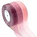Produktbild 3 Stück Organza Bänder, Organza-Satinband, für Basteln, Dekoratives, Kunst-Scrapbooking, Party, Blumensträuße, Partykranzdekorationen und Geschenkbandschleifen