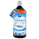 HERRLAN® SteamCleaner - 1 Liter HOCHLEISTUNGS Dampfreinigerlösung - CHEMIKALIENFREI - Probiotischer Reiniger für Dampfreiniger – Tiefenreinigung mit Probiotika – Made in Germany
