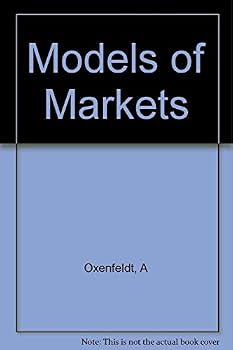 Hardcover Oxenfeldt: Models of Markets (Cloth) Book