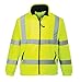 Produktbild PORTWEST F300 - Warnschutz-Fleece-Jacke mit Netzfutter, 1 Stück, XXXL, gelb, F300YERXXXL