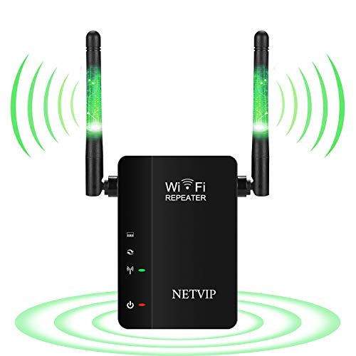 300Mbps WiFi Range Extender Internet Signal Booster Dual External Antenna Deliver Stable/High Speed