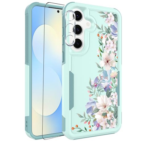 Ftonglogy for Samsung Galaxy S25 FE 5G Case with Screen Protector Magnolia by Ftonglogy - Used condition - US$6.99