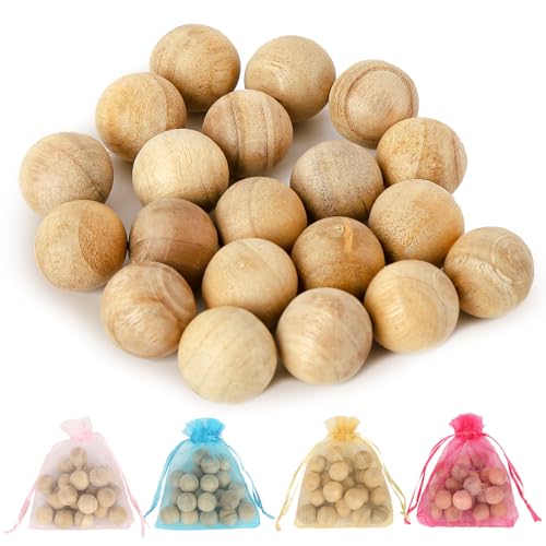 80 PCS Moth Protection Storage Essentials Fresh Cinnamomum Camphora Root for Closet Storage,Better Insect Repellent Than Cedar Balls, Longer Lasting Effect,Repelling Clothes Moths and Other Pests