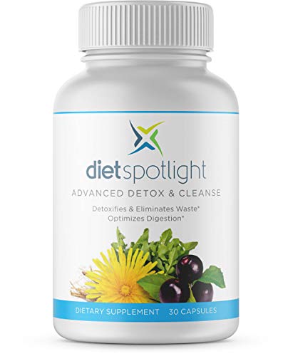 Dietspotlight Advanced Detox & Cleanse - One Month Supply - All Natural Formula for Healthy Digestive System Dietspotlight Advanced Detox & Cleanse - One Month Supply - All Natural Formula for Healthy Digestive System