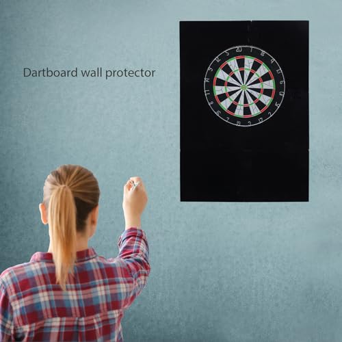 Afumazi Extended Length Dart Board Wall Protector, Splicable Dartboard Backboard Surround
