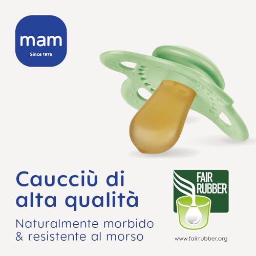 Succhietti Original 2-6M Caucciù Netro Mam 2 Pezzi - 3