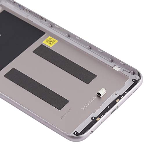 Coque arrière Asus Zenfone Max Pro M1 avec objectif photo boutons Silver - 5