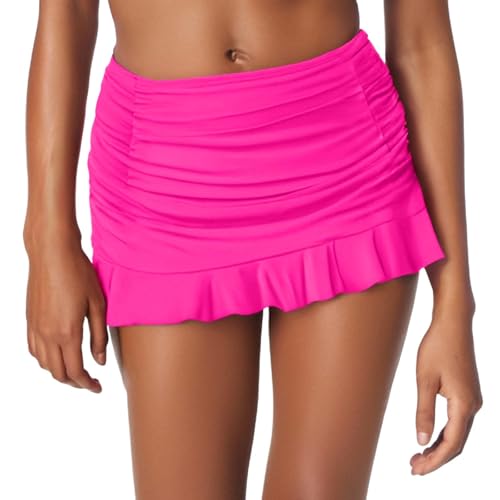 Tankini de estilo retro básico con braguitas altas de cobertura total