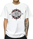 gangstarr lyrics Collar type: round neck Gangstarr Logo White T-Shirt Tee Excsive 100 Cotton Funny Vinta Gift for Men M