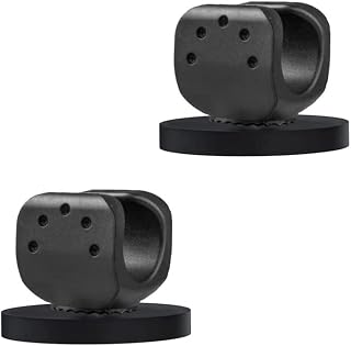 Qinwuwu XXHong 2PCS Magnetic Flashlight Base Flashlight Brackets Powerful Magnet Flashlight Base Suitable for Flashlights 0.87-1.1 Inches in Diameter