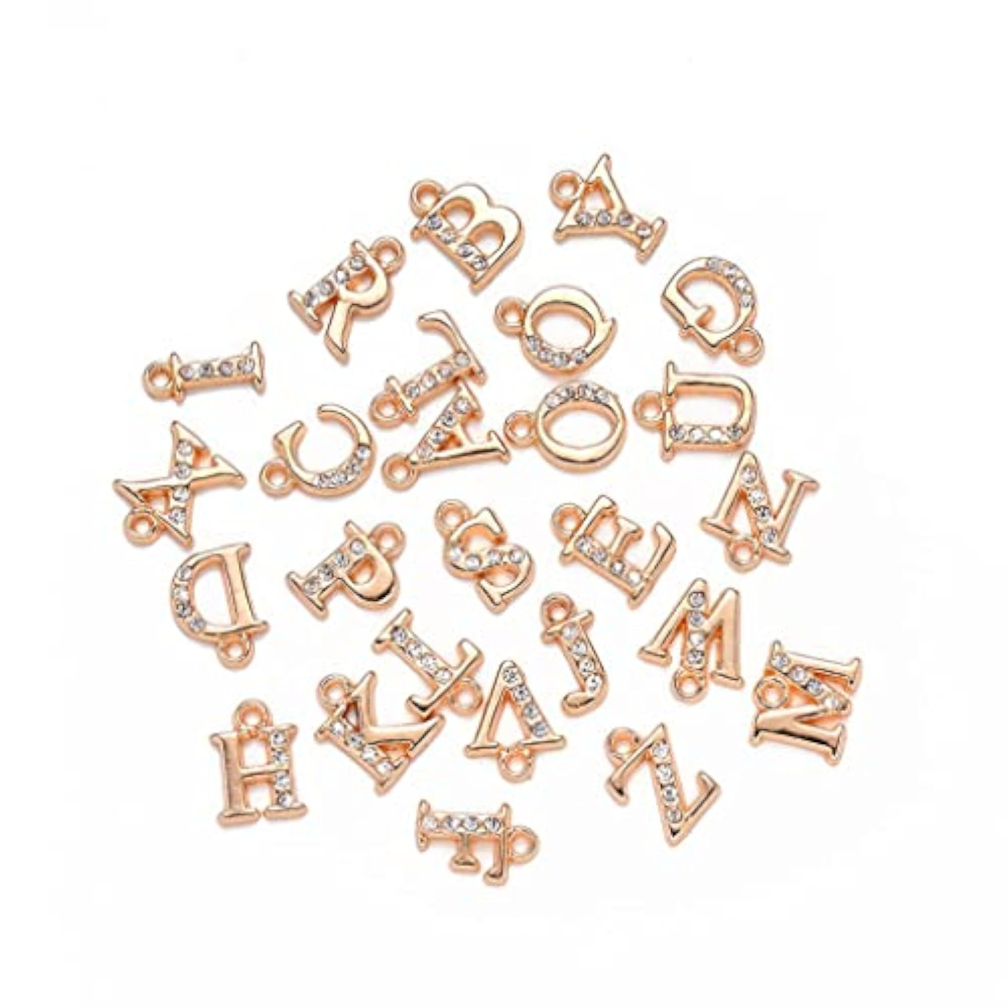 A-Z Letter Charms Alphabet Beads DIY Gift Set
