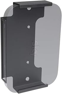 HIDEit Mounts Wall Mount for Sky Q Mini, Black Steel Wall Mounting Bracket for Sky Q Mini Box, Hide Your Sky Q Mini Cable Box, Wall or VESA Mount