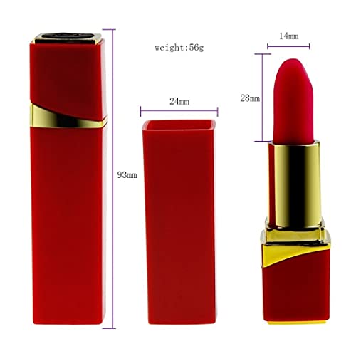 Mini Vibrador Batom Com 10 Velocidades Carregamento USB Estimulador Mamilo Massageador Clitóris Zatl