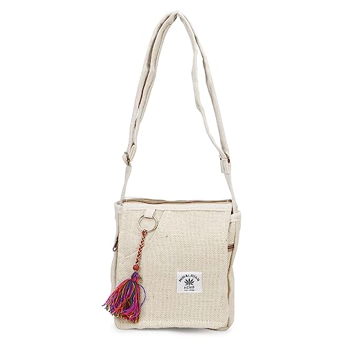 Pure Hemp Bag Handicraft Stylish Sling Bag Elegant Style Bag For Travel & Walk