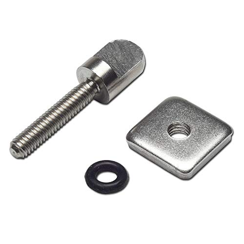 image for OCEANBROAD 10'' Surf SUP Fin 10 Inch No-Tool Fin Screw Single Center F