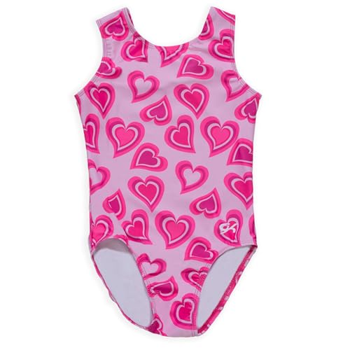 Image of GK Stars Gymnastics & Dance Leotard for Girls and Toddlers - Activewear One Piece Outfit in Fun Colorful Prints