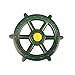 Gorilla Playsets 07-0015-G Large Ships Wheel Swing Set Accessory, Green