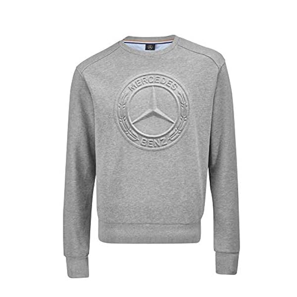 Mercedes-Benz. Sudadera Caballero, Manga Larga, algodón Poliester