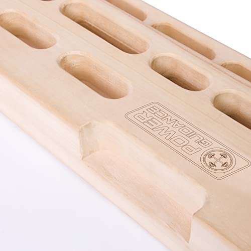 POWER GUIDANCE Trainingsboard Kletterboard Fingerboard Griffboard für Einsteiger ins Klettertraining griffbrett Klettern Geeignet für Boulder Trainingsgeräte