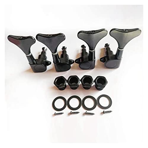 tunery blokujące głowice 2 + 2 Uszczelniony Gitara Bass Tuning Keys Pegs 2R2L. Tunery Głowicy Maszyn Do Precyzyjnego Basu