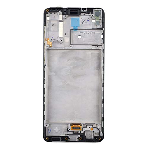 Image of SM-A217F LCD Screen Touch Digitizer Glass with Screen Frame Replacement for Samsung Galaxy A21s SM-A217M Black