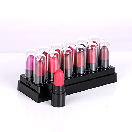 Image of PINNER USA Popular Mini Matte Travel Combo Lipstick (Set of 12), Matte Finish - Multicolor