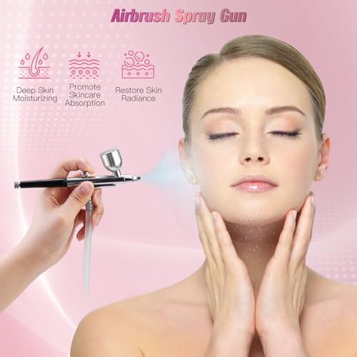 TopDirect 3 in 1 Diamond Machine, TopDirect Facial Skin Care Salon Equipment Beauty Device with Spray Gun (Strong Suction Power: 65-68cmhg)