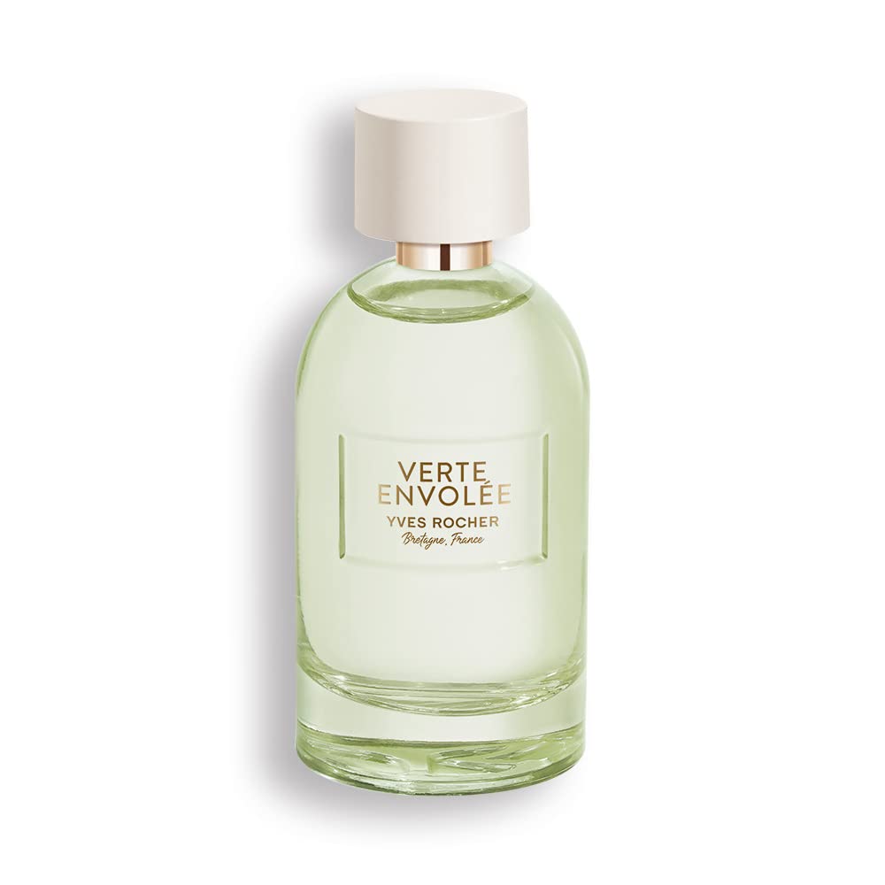 Yves Rocher PLEINES NATURES Eau de Parfum Verte Envolée Vaporizzatore 100ml | Profumo per Donna agrumato tè con limone, rosa e tè nero – Idea regalo - 92% origine naturale - Fabbricato in Francia