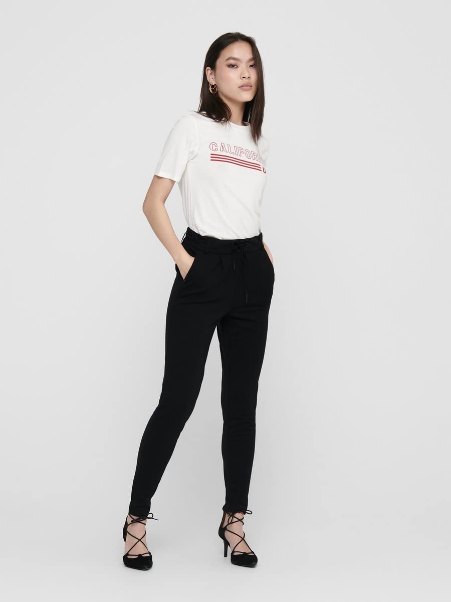 ONLY Pantalon Classique Uni Pantalon