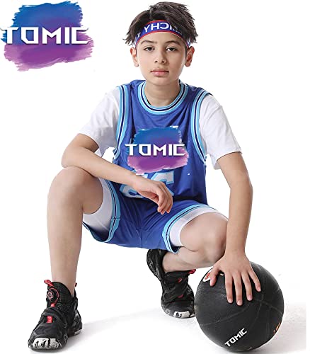 Tomic Youth Boys' Compression Shorts Performance Athletic Base Layers For Boys Sport Pants Tights Leggings Underwear 2-3Pack Black/White M #TOP2