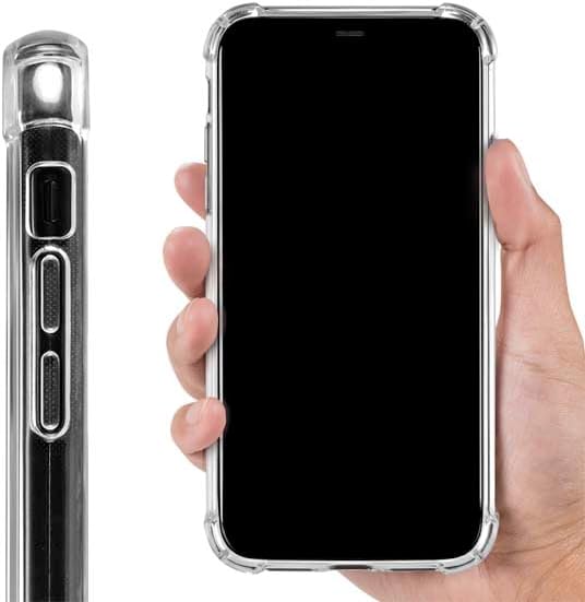 Skinit Clear Phone Case Compatible with iPhone 13 Pro Max - Officially Licensed NFL Kansas City Chiefs Double Vision Design