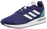 ZAPATILLAS CASUAL adidas Run70S, Zapatillas de Running Hombre, Azul (Dark Blue/FTWR White/Active Green Dark Blue/FTWR White/Active Green), 46 2/3 EU