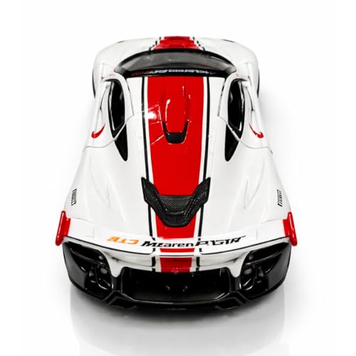 Image of Diecast Toy Cars for Kids & Collectors| 1:32 Scale | Pull Back Action Metal Model Car | Premium Detailing, Authentic Design, Sturdy Build | Gift Toy Car (McLaren P1 GTR)