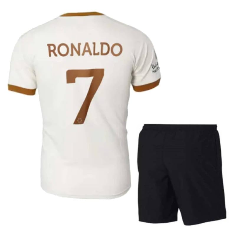 Image of RJM Ronaldo 7 Jersey for (Men,Kids,Boys)(Large 40,Multicolor-010)
