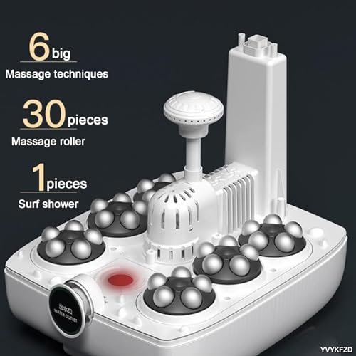 Spa de pies multi-función con masaje y calor miniatura 4