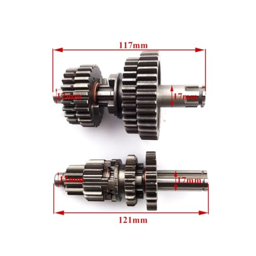 image for TC-Motor Motorcycle YX110 YX125 Transmission Gear Box Main Counter Sha